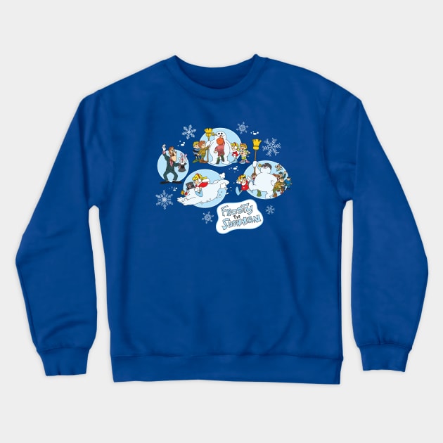 Frosty The Snowman Crewneck Sweatshirt by Chewbaccadoll